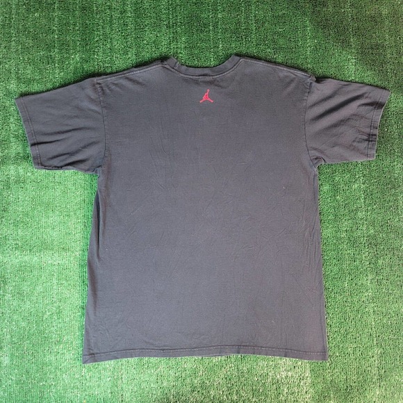 Vintage Air Jordan Space Jam Hare Shirt Retro Geometric Triangles Size Large - Picture 5 of 7